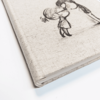 Oryginalny notes w formacie B5 z kartkami w kolorze ecru