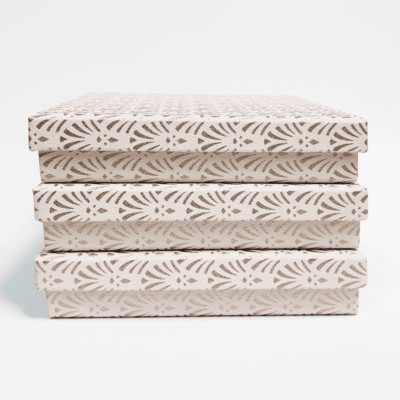 Eleganckie pudełko prezentowe o wymiarach 15x15x3 cm