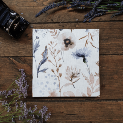 Album na zdjęcia dla dziecka Baby 20x20cm 20 szarych kart na życzenie ecru lub czarne