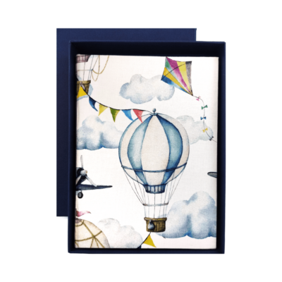 Notes W obłokach (w kropki) 15x21 ecru 200 stron