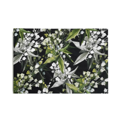 Album Konwalie karty 24x32cm, 60 czarnych stron z przekładkami