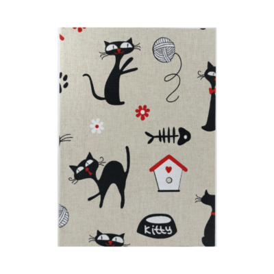 Gryzmolnik Koty (notes) 17x24 200 stron ecru