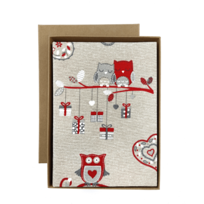 Notes Sowy w kropki A5 320 stron egru