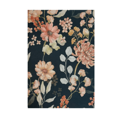 Notes w kwiaty 17x24 cm 200 stron ecru