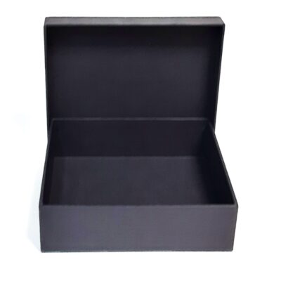Pudełko prezentowe czarne 35x25x12 cm premium