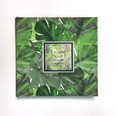 Album Monstera 30x30 50 kart w kolorze czarnym.