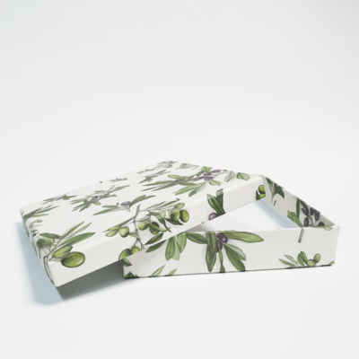 Pudełko ozdobne Oliwka 15x15x3